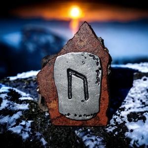 Exquisite handmade Rune necklace! Good Luck